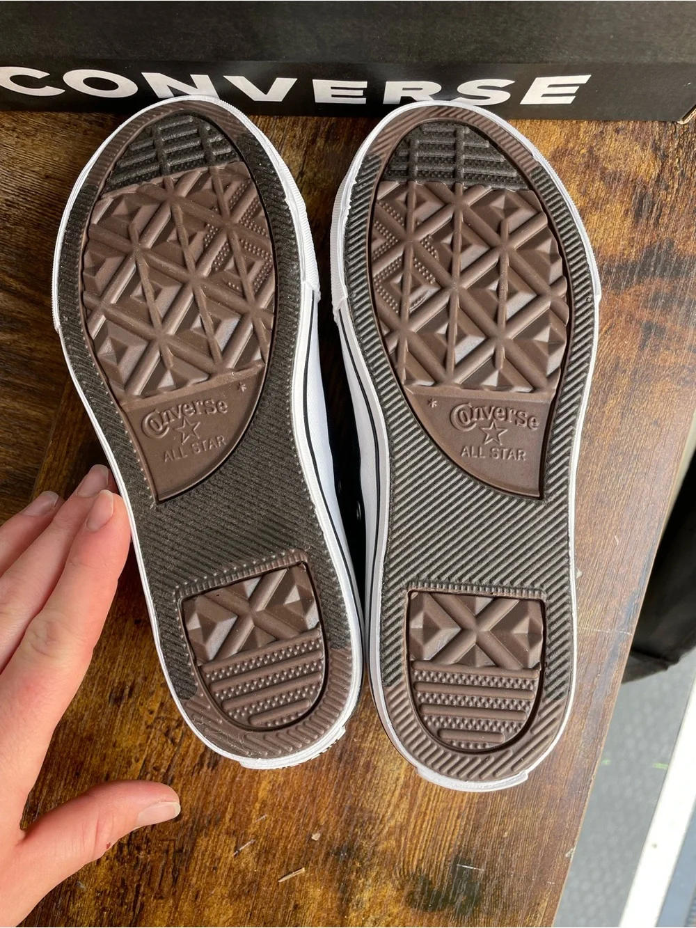 Converse Kids Black & White Low Top Canvas Sneakers